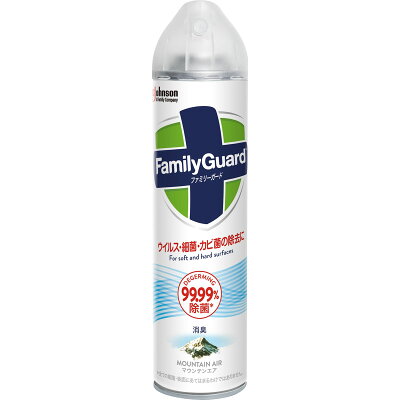 【楽天市場】ジョンソン ファミリーガード アルコール除菌スプレー マウンテンエアの香り(300ml) | 価格比較 - 商品価格ナビ